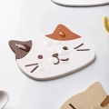 Подставка для чашки кот