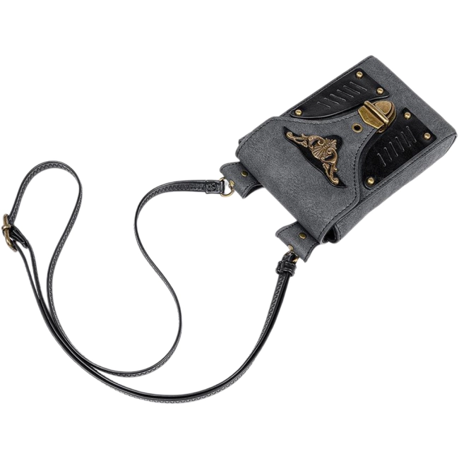 стимпанк сумка через плече