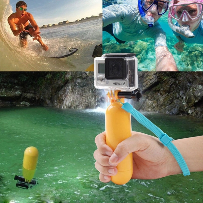 ручка поплавок для gopro
