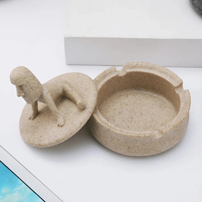 Пепельница в форме Моаи