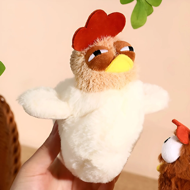 антистресс в форме курицы