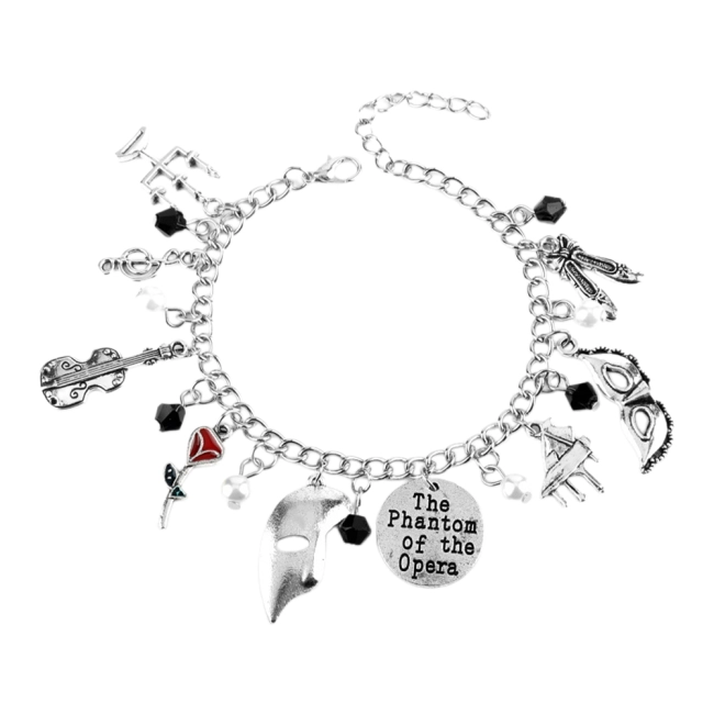 Браслет с подвесками на руку