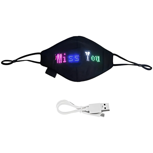 маска з LED дисплеєм