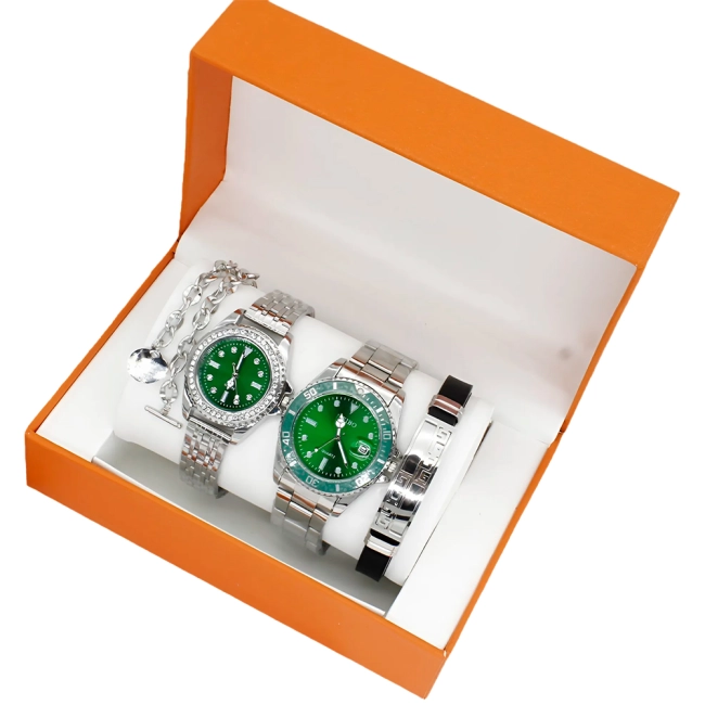 парний набір браслети та годинник