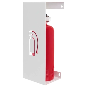 Настінний кронштейн для вогнегасника на 2 кг (Білий) настінний кронштейн для вогнегасника