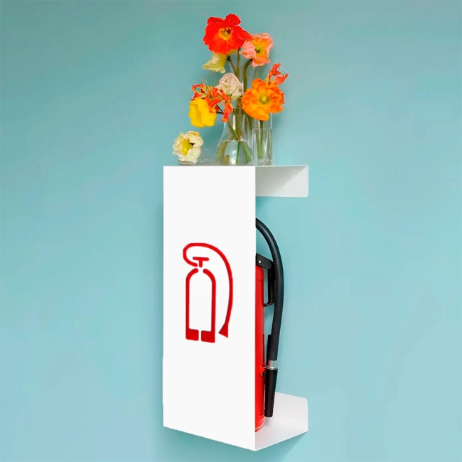 настінний тримач для вогнегасника