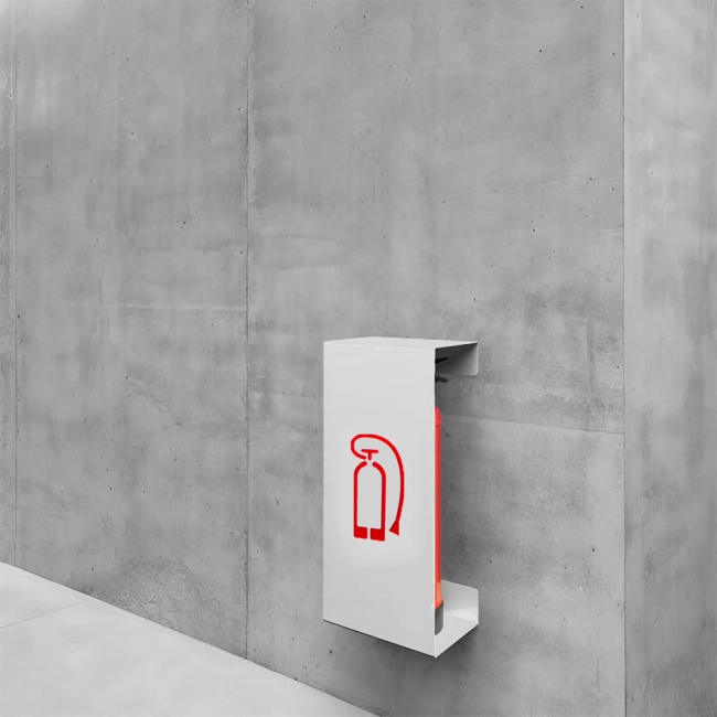 настінна підставка для вогнегасника