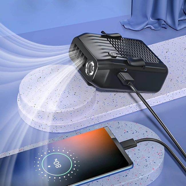 вентилятор з функцією повербанка