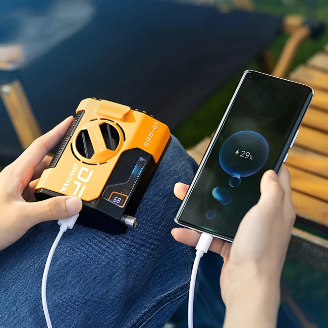 вентилятор з powerbank