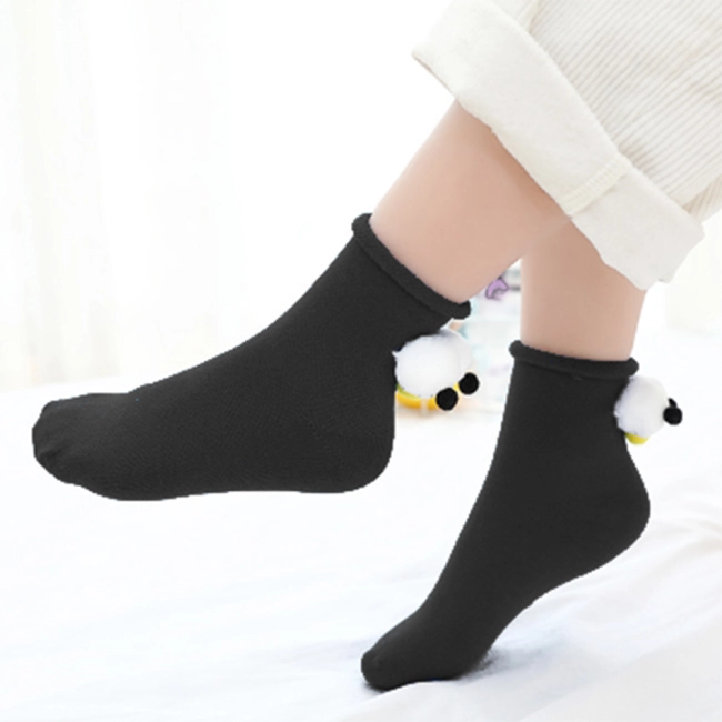 носки с большими глазами