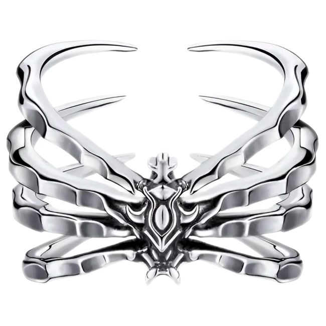 кольцо паук