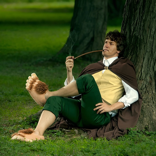 тапочки хоббіт