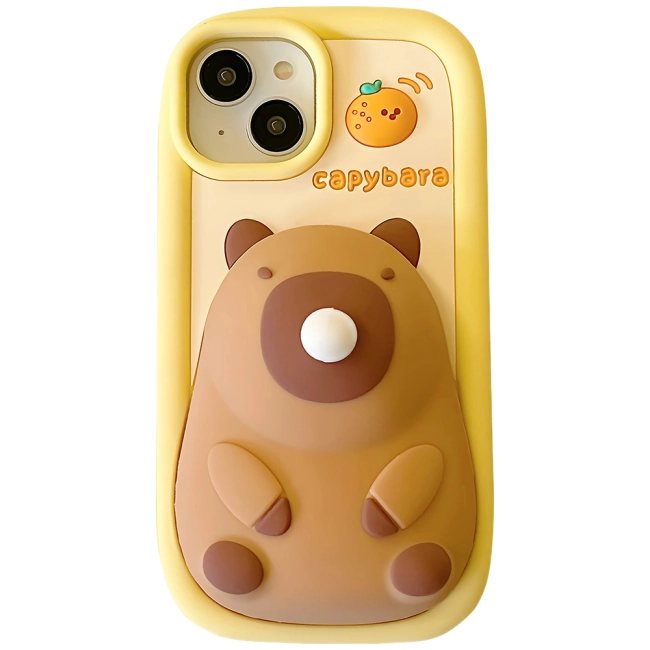 чехол для телефона с капибарой