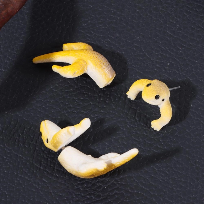 Сережки з ящірками