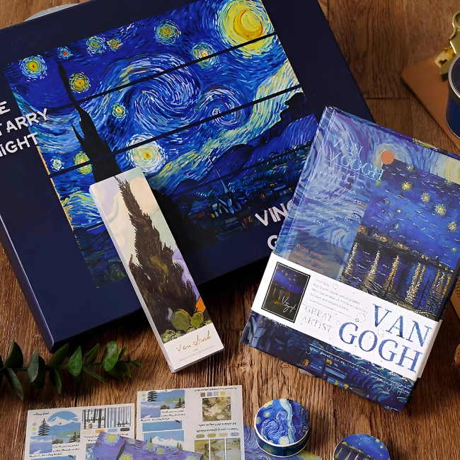 подарочный набор блокнот с закладками