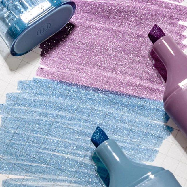 Текстовиділювачі з блискітками