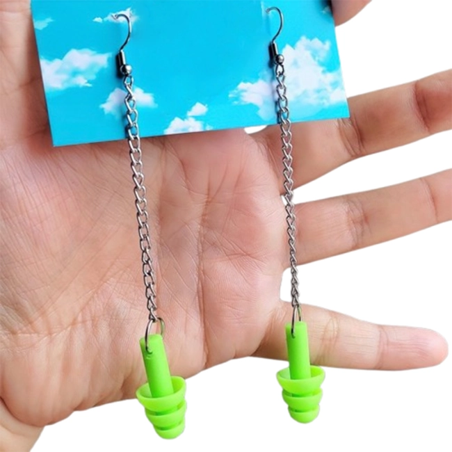 Сережки із затичками