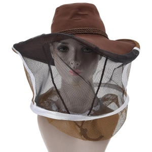 Защитный головной убор для пчеловода в ковбойском стиле Головной убор для пчеловода