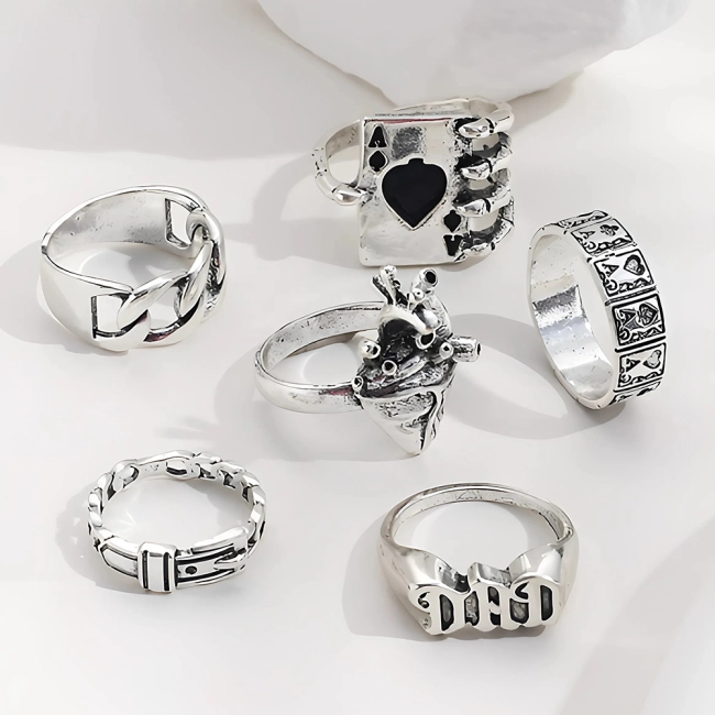 набор из шести колец