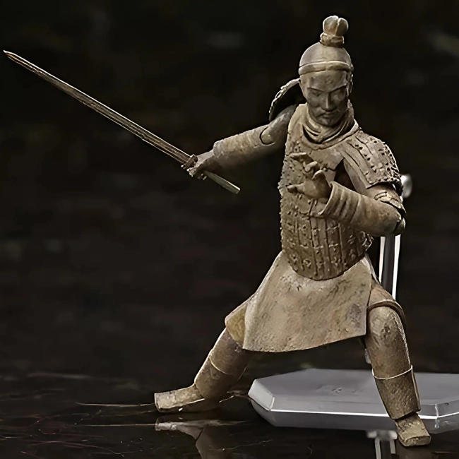 статуэтка китайского воина