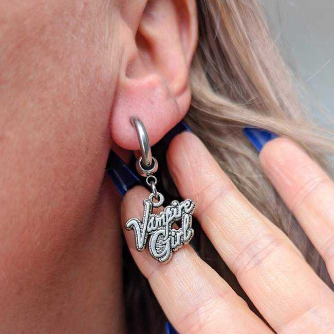 Сережки на Хэллоуин