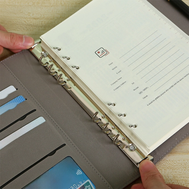 Щоденник зі змінним блоком на кільцях