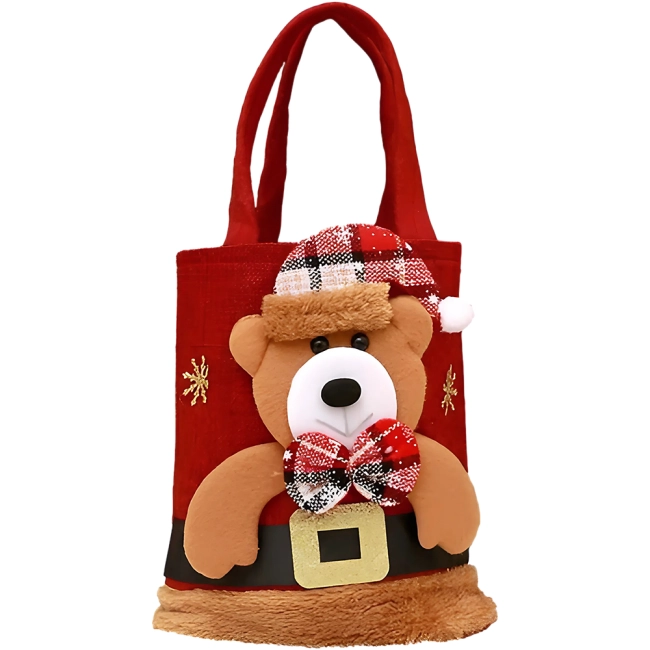 новогодняя сумка для подарков