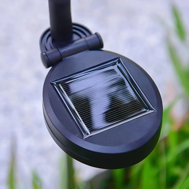 світильник квітка на сонячній батареї