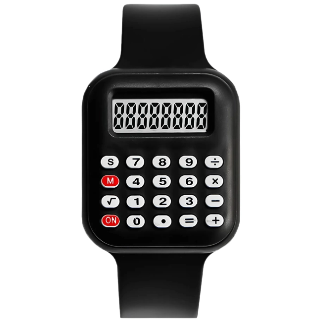 детские часы с калькулятором