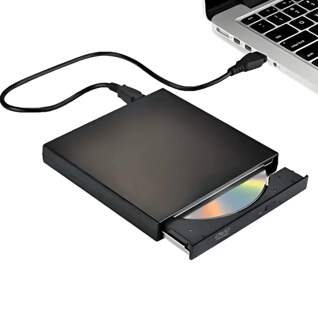 зовнішній USB дисковод для ноутбука