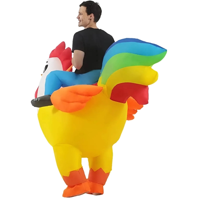 надувной костюм на Хэллоуин