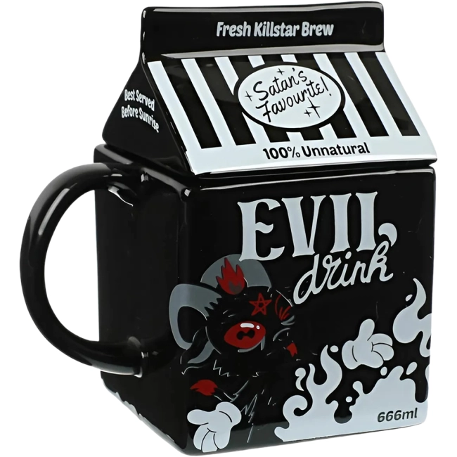 кружка в виде пакета молока