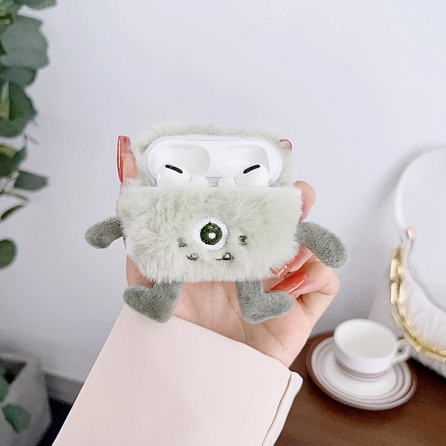 Пухнастий чохол на AirPods