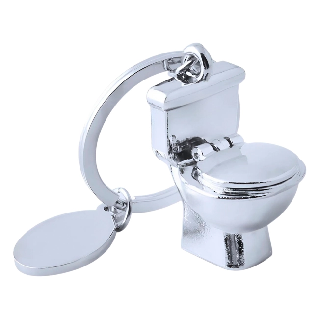 Брелок з унітазом