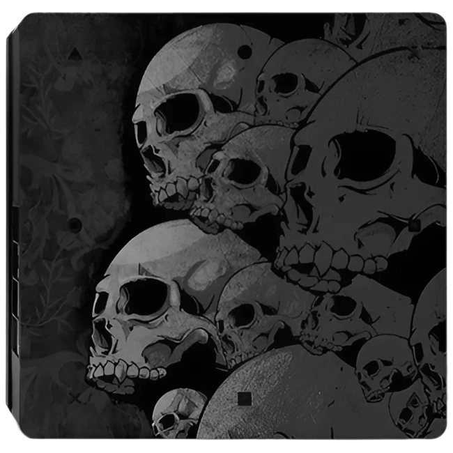 наклейка на ПС4 Слим