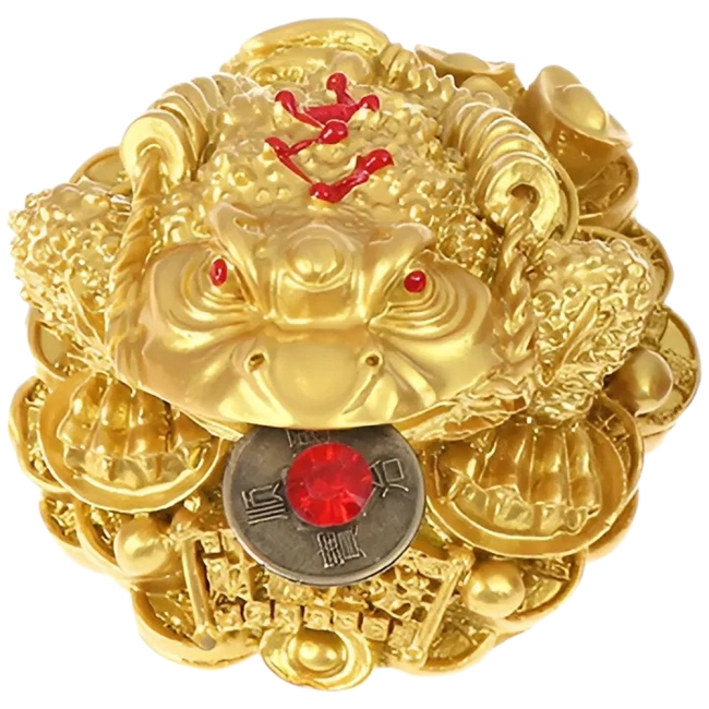 статуетка грошової жаби