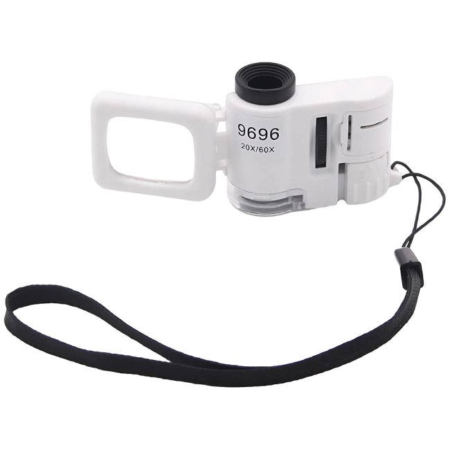 портативный микроскоп с подсветкой