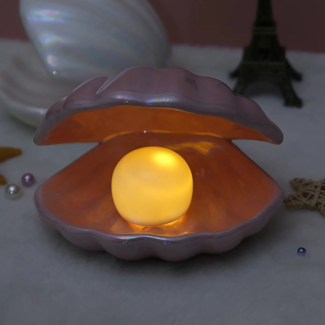 нічник у вигляді мушлі