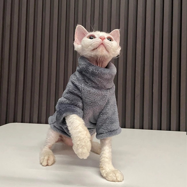 Плюшевая кофта для котов