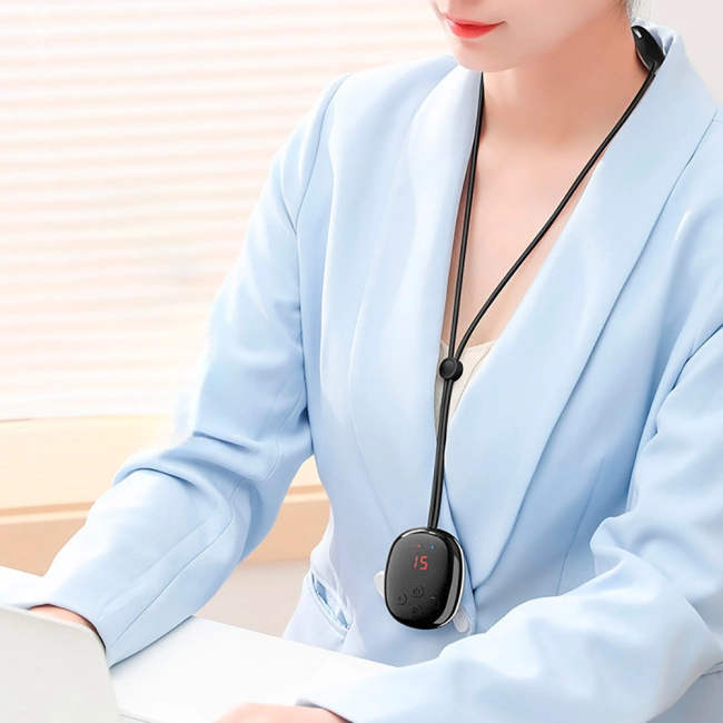 электрический массажер на шею