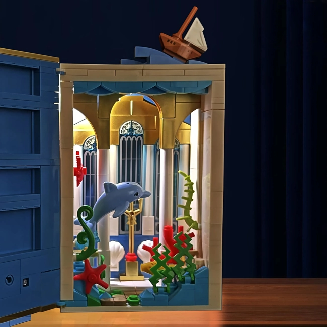 конструктор у вигляді книги русалонька