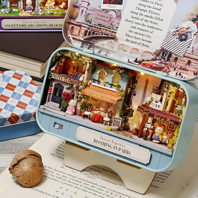 сборная модель в шкатулке