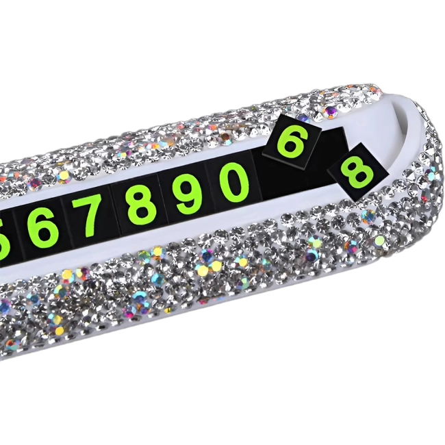 автовизитка с номером телефона на торпеду