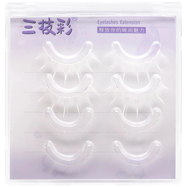 білі накладні вії