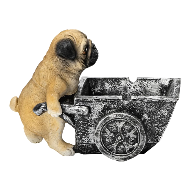 пепельница в виде собаки