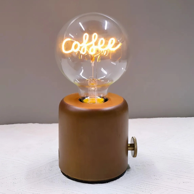 светильник лампочка на стол