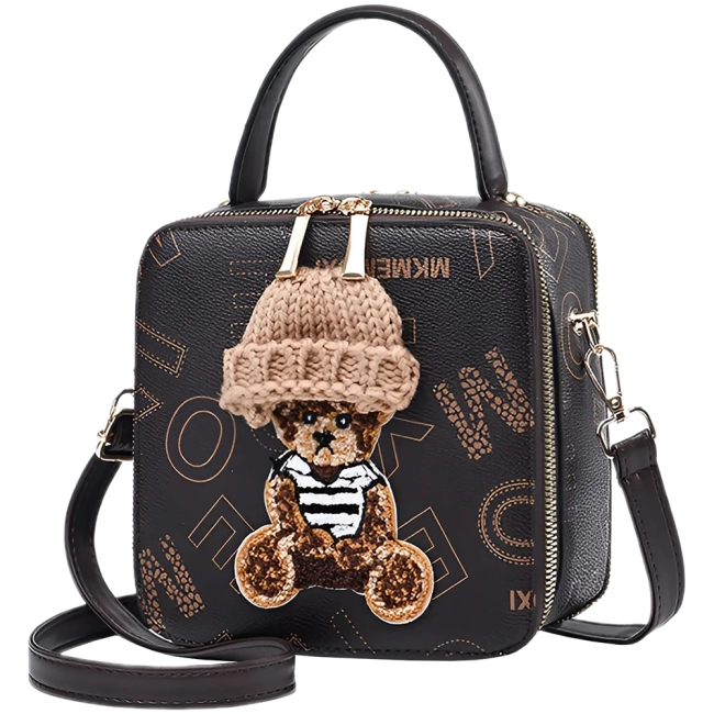 жіноча сумка з ведмедем