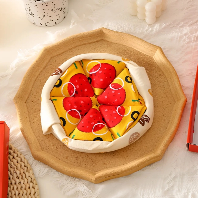 шкарпетки у вигляді піци