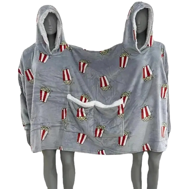 парна толстовка на двох