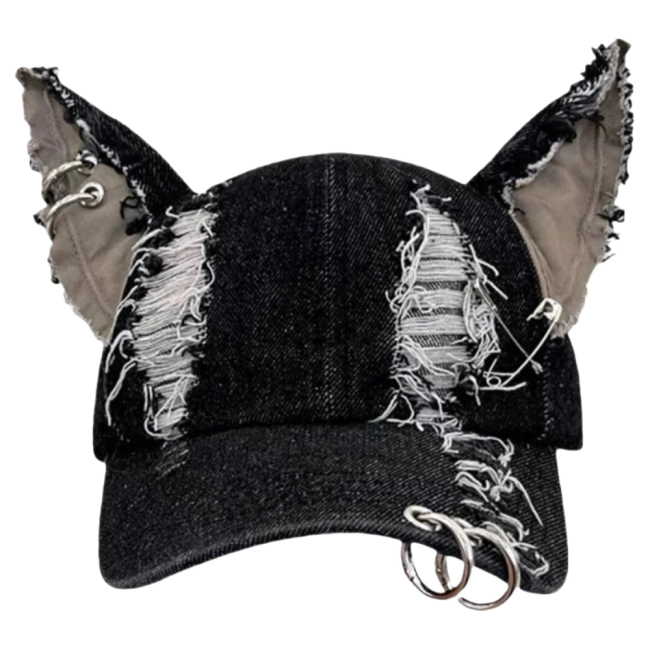 бейсболка з вухами